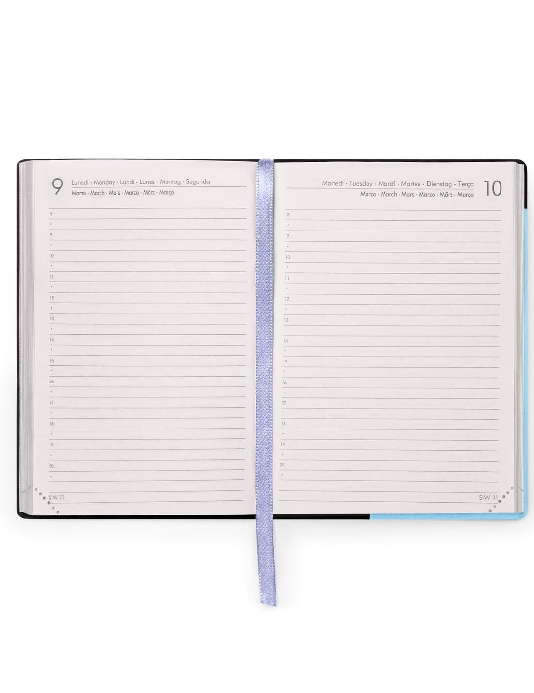 Agenda Giornaliera 12 Mesi 2026 Legami Aura Small