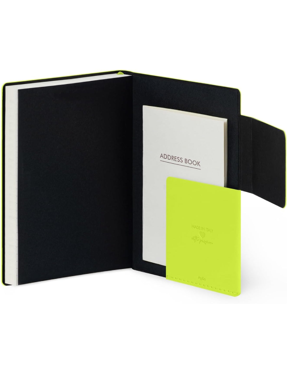 Agenda Giornaliera 12 Mesi 2026 Legami Chartreuse Small