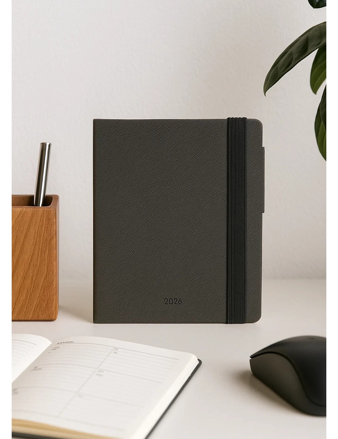 Agenda Giornaliera 12 Mesi 2026 Legami Deep Graphite Small