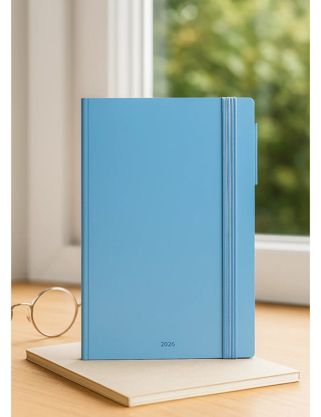 Agenda Giornaliera 12 Mesi 2026 Legami Retro Blue Medium