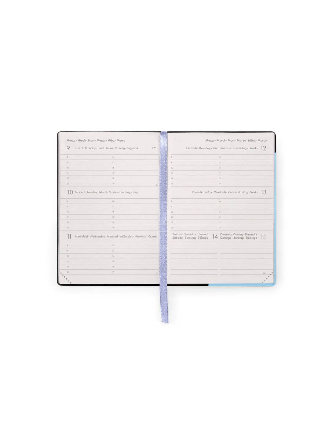 Agenda Giornaliera 12 Mesi 2026 Legami Aura Medium