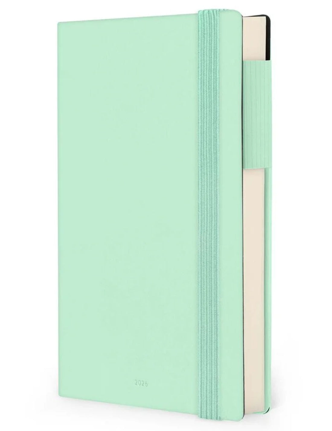 Agenda Settimanale 12 Mesi 2026 Con Notebook Pastel Mint Medium