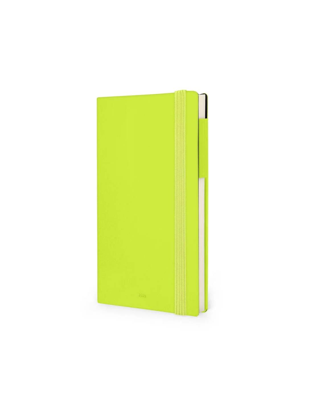 Agenda Settimanale 12 Mesi 2026 Con Notebook Chartreuse Medium