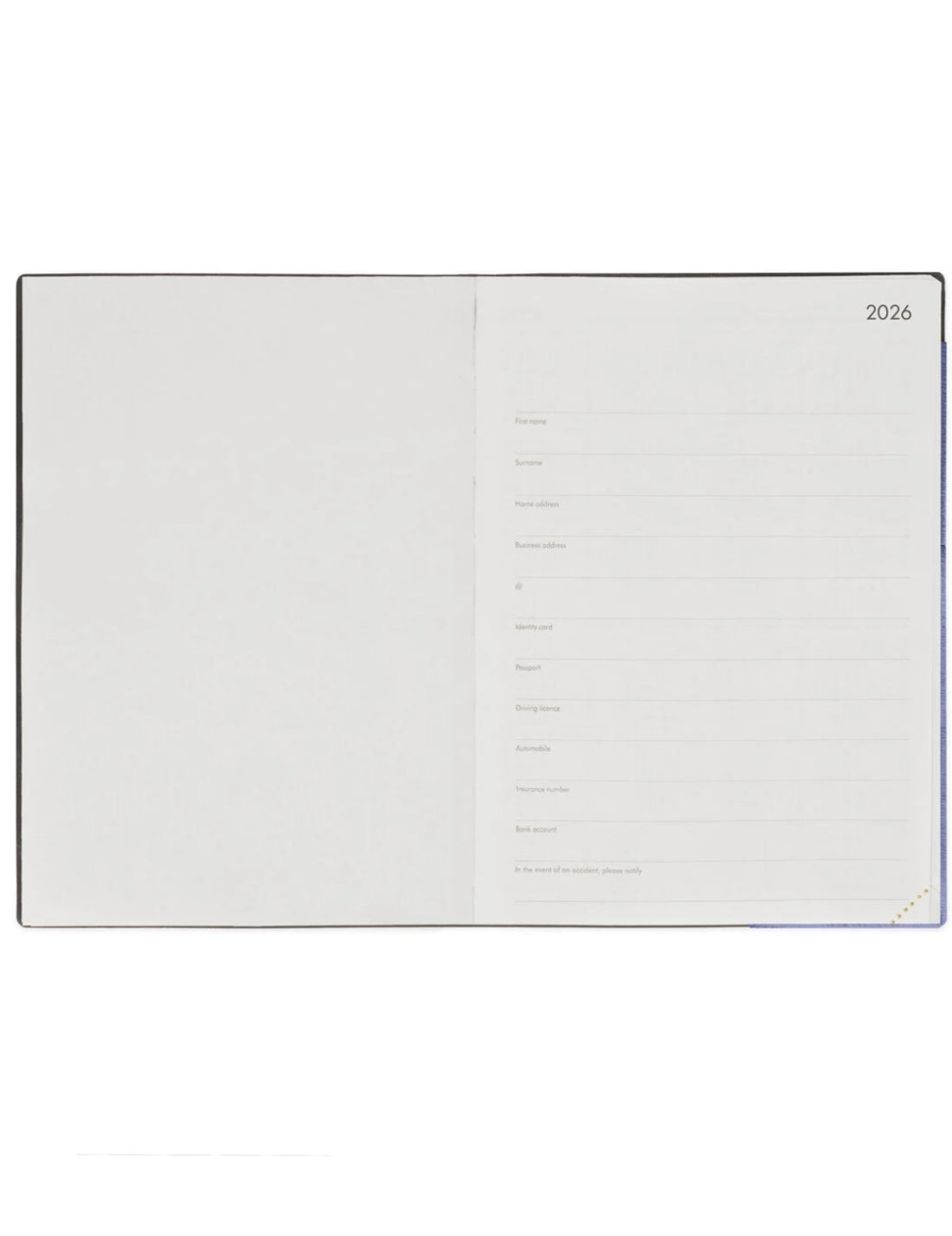 Agenda Giornaliera 12 Mesi 2026 Legami Future Dusk Large