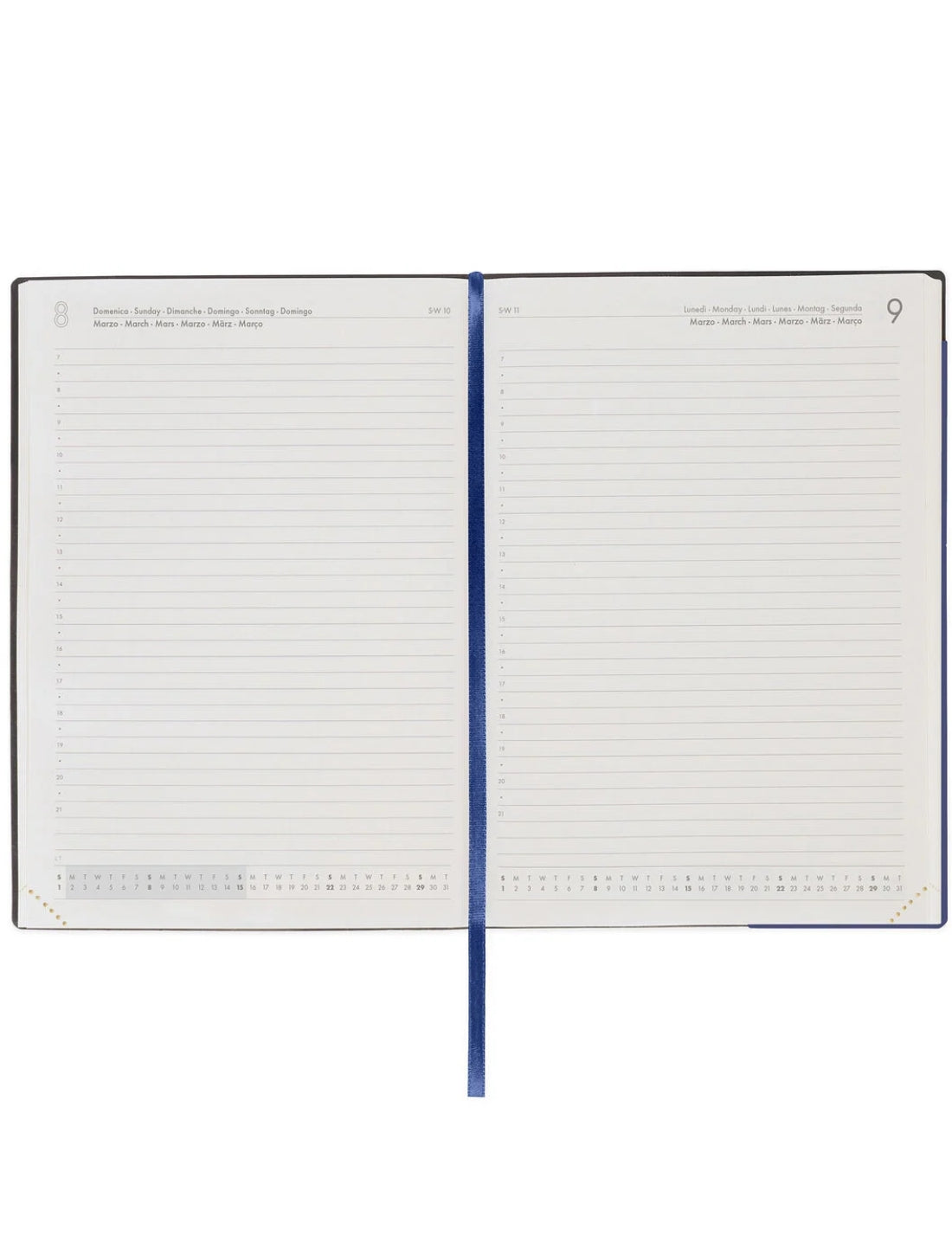 Agenda Giornaliera 12 Mesi 2026 Legami Future Dusk Large