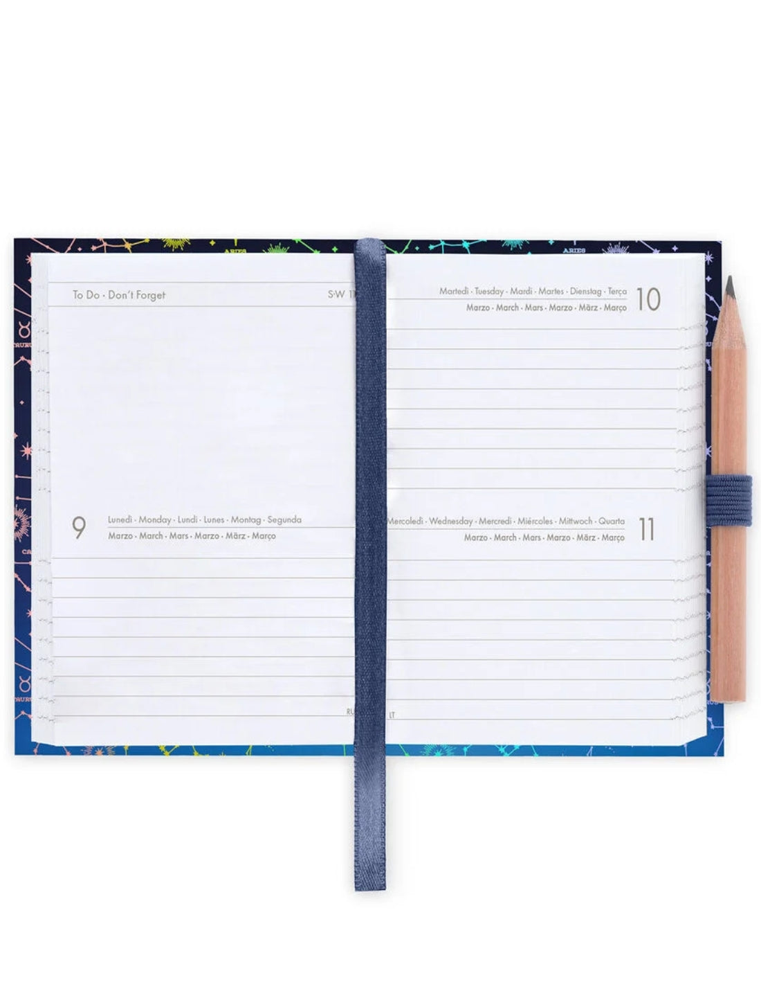 Agenda Bigiornaliera Fotografica 12 Mesi 2026 Legami Stars Mini