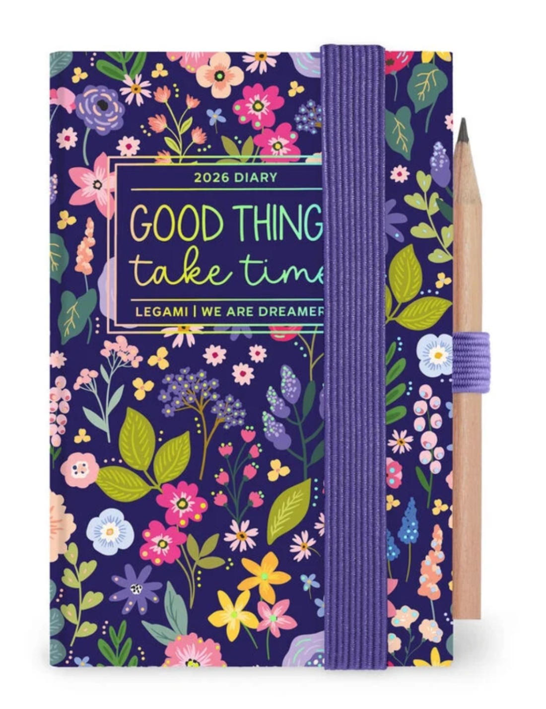 Agenda Bigiornaliera Fotografica 12 Mesi 2026 Legami Flowers Mini