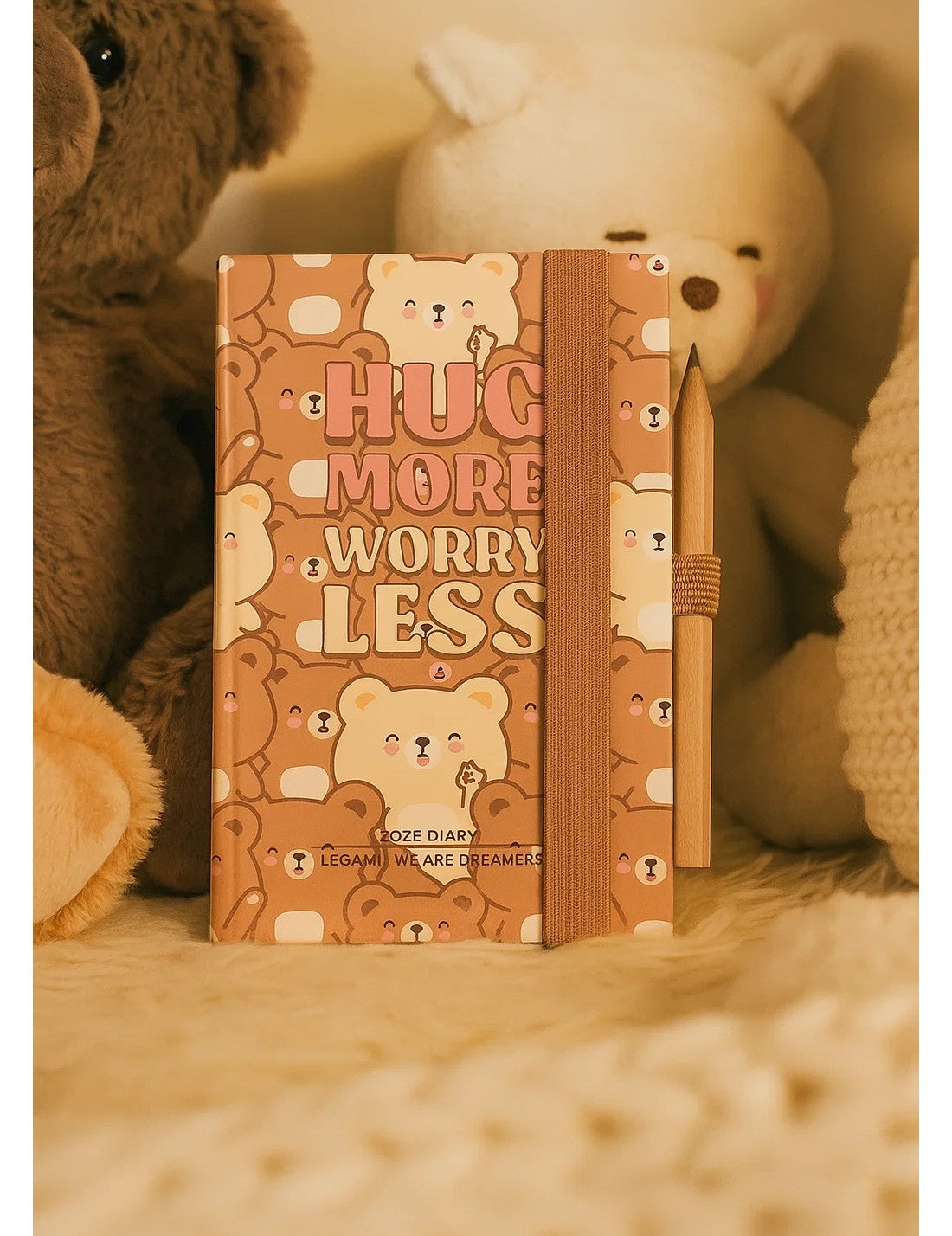 Agenda Bigiornaliera Fotografica 12 Mesi 2026 Legami Teddy Bears Mini