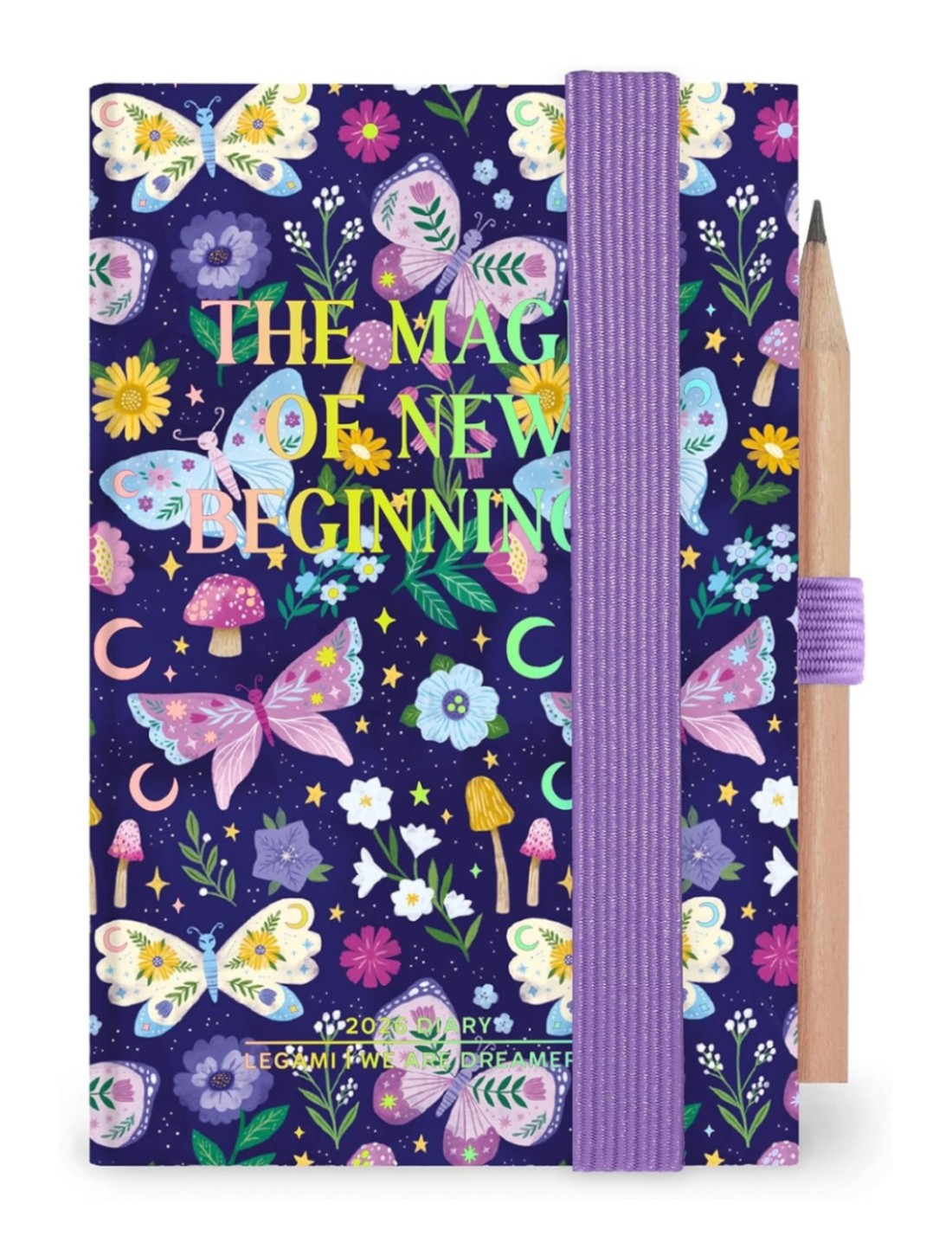 Agenda Bigiornaliera Fotografica 12 Mesi 2026 Legami Butterflies Mini