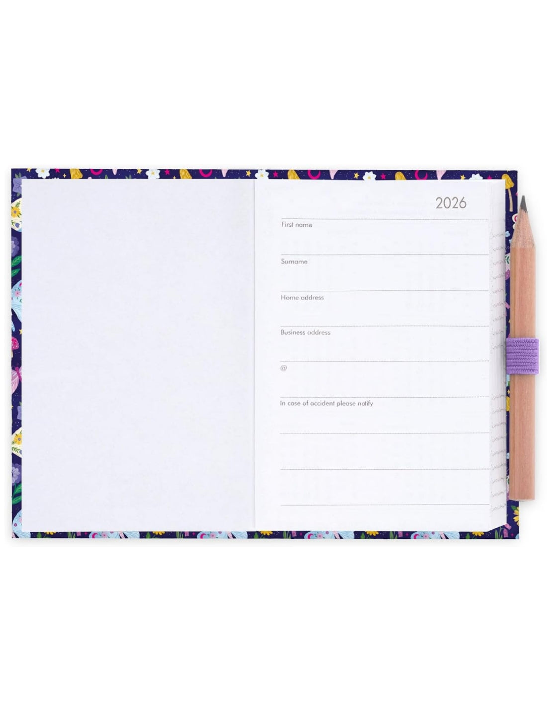 Agenda Bigiornaliera Fotografica 12 Mesi 2026 Legami Butterflies Mini