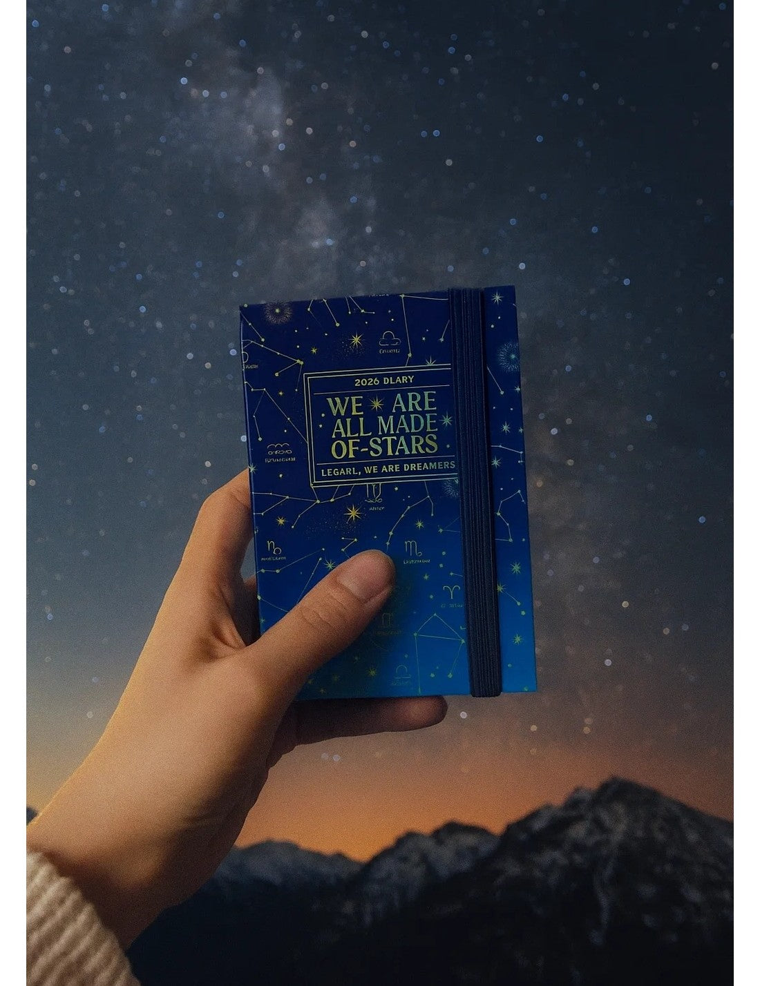 Agenda Settimanale Fotografica 12 Mesi 2026 Legami Stars Mini