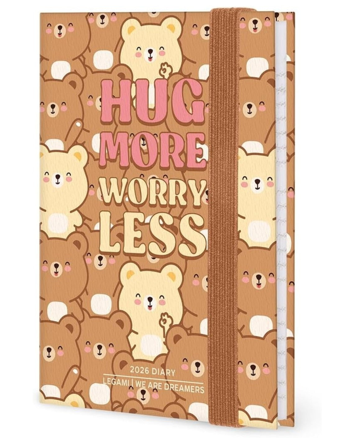 Agenda Settimanale Fotografica 12 Mesi 2026 Legami Teddy Bears Mini