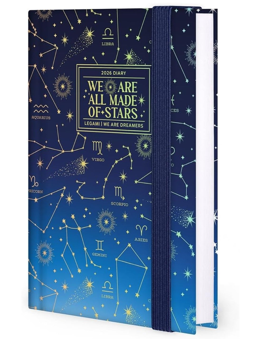 Agenda Settimanale Fotografica 12 Mesi 2026 Legami Stars Small