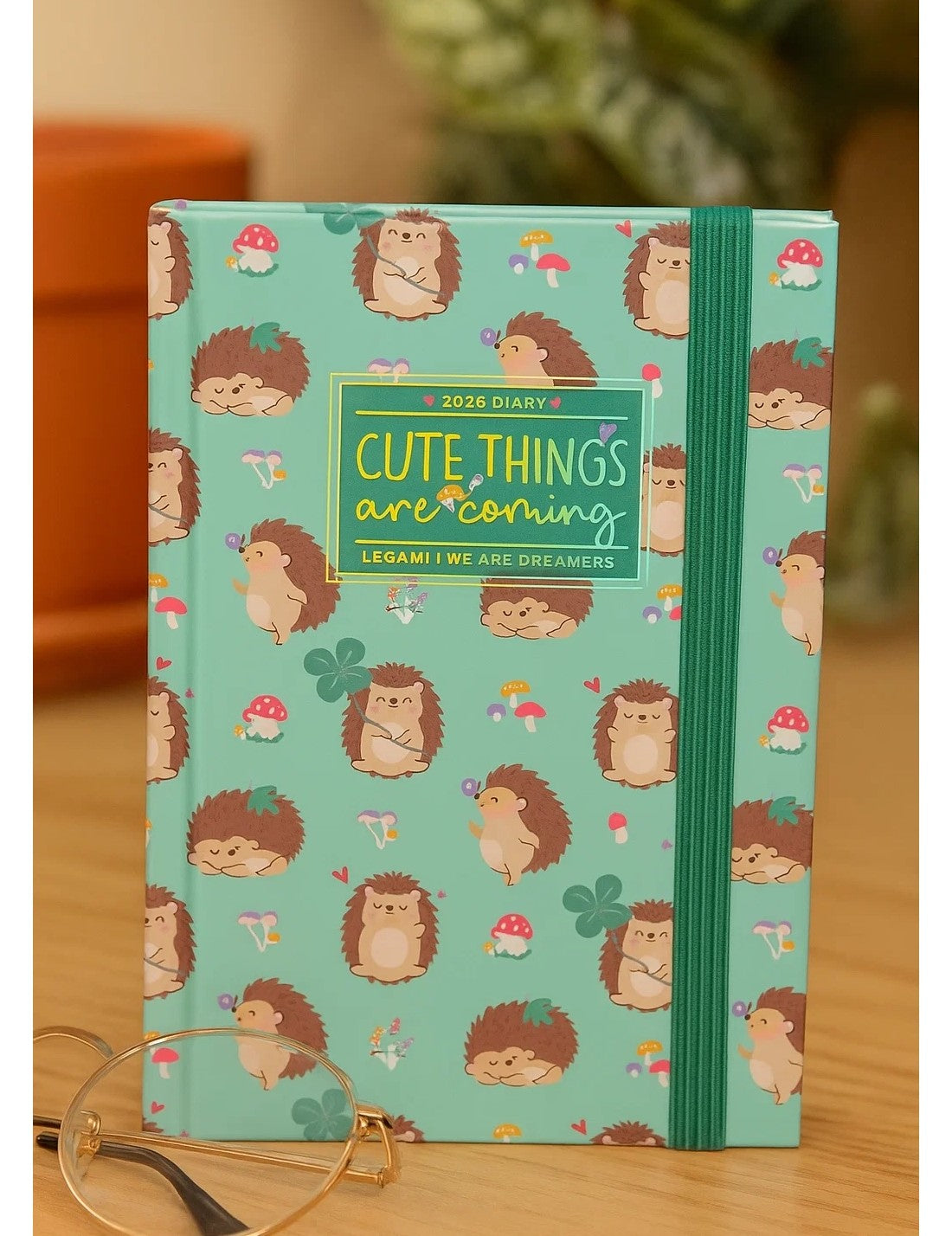 Agenda Settimanale Fotografica 12 Mesi 2026 Legami Hedgehogs Small