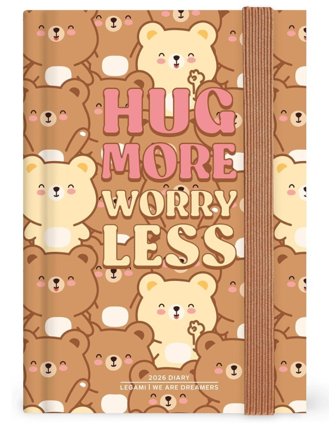 Agenda Settimanale Fotografica 12 Mesi 2026 Legami Teddy Bear Small