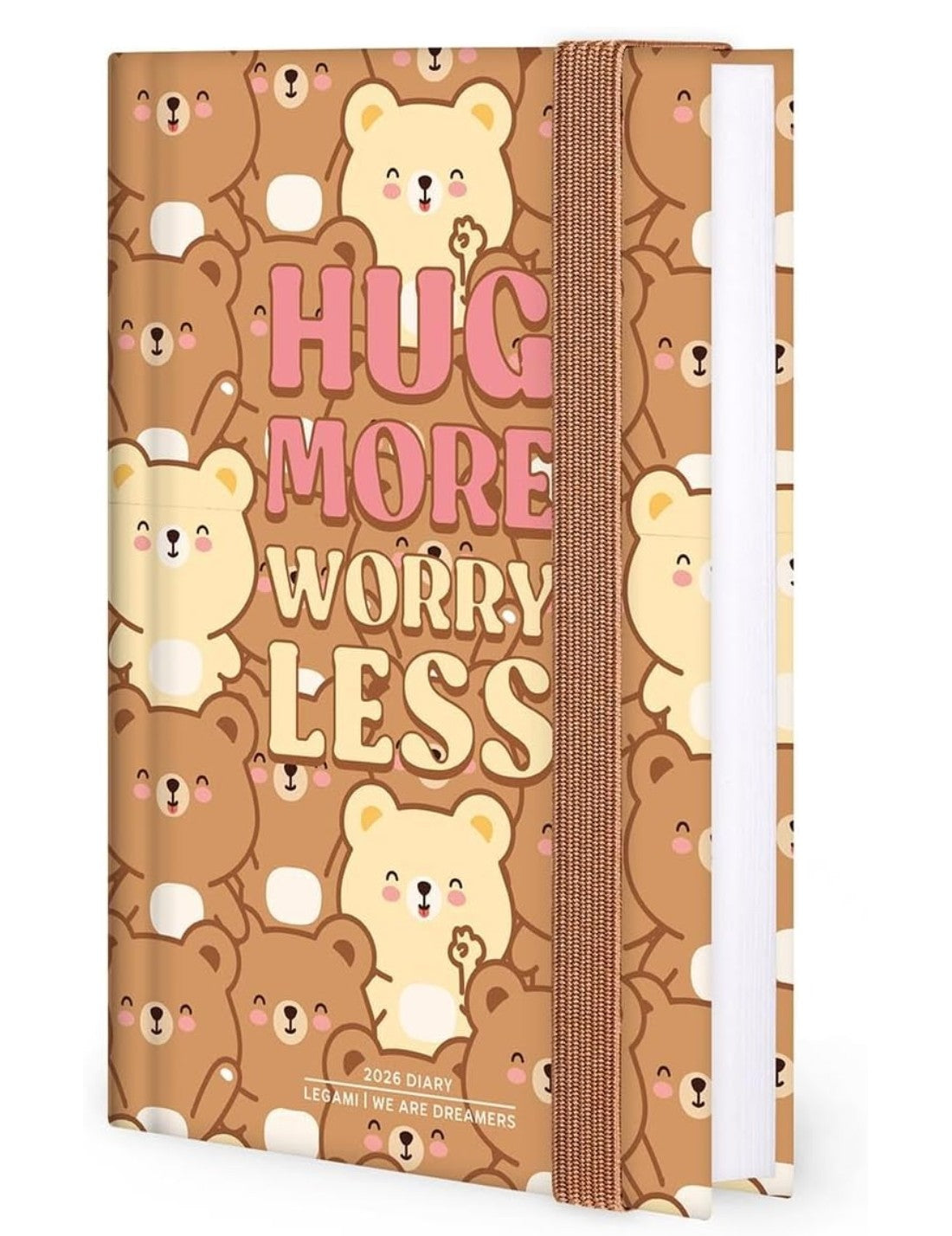 Agenda Settimanale Fotografica 12 Mesi 2026 Legami Teddy Bear Small