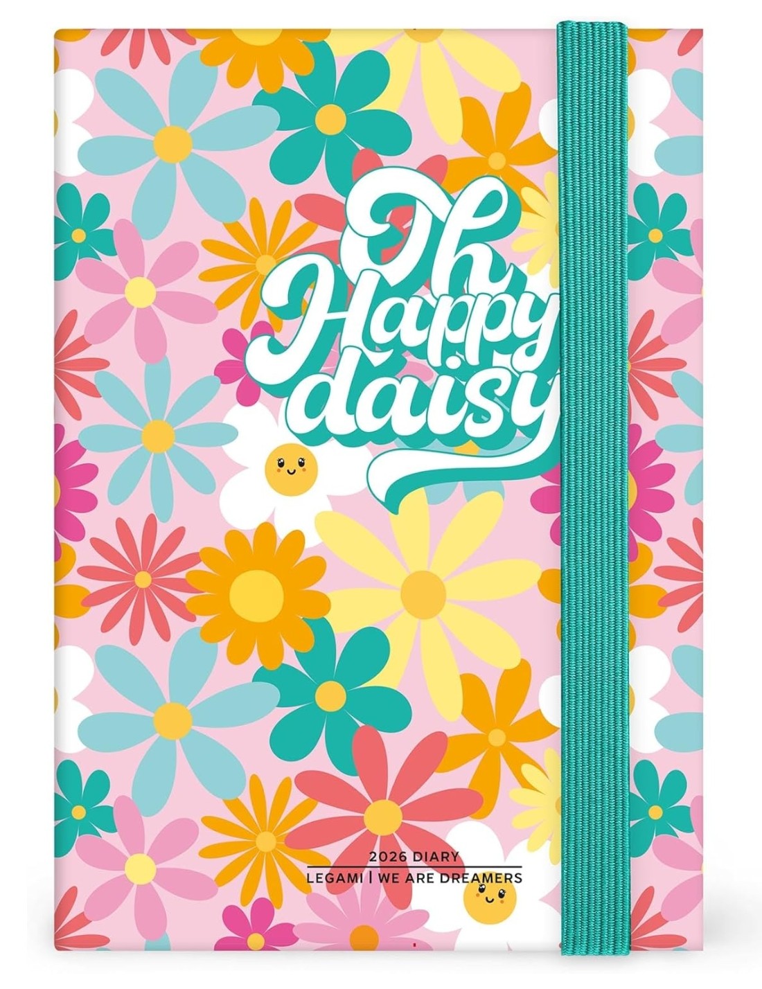 Agenda Settimanale Fotografica 12 Mesi 2026 Legami Daisy Small