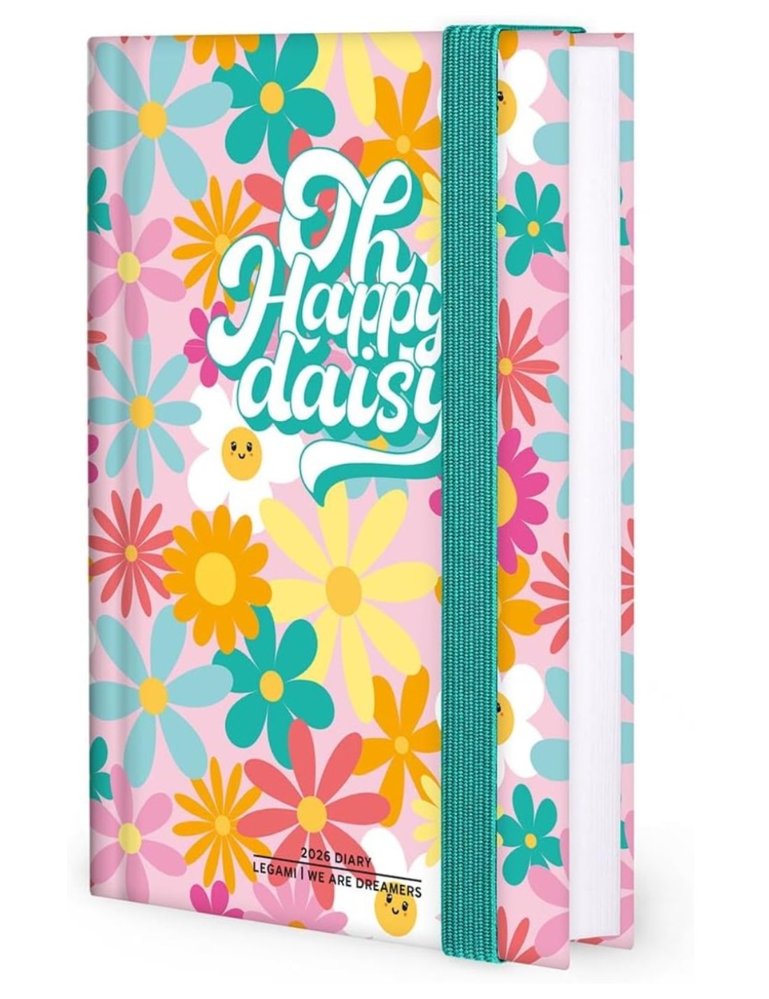 Agenda Settimanale Fotografica 12 Mesi 2026 Legami Daisy Small