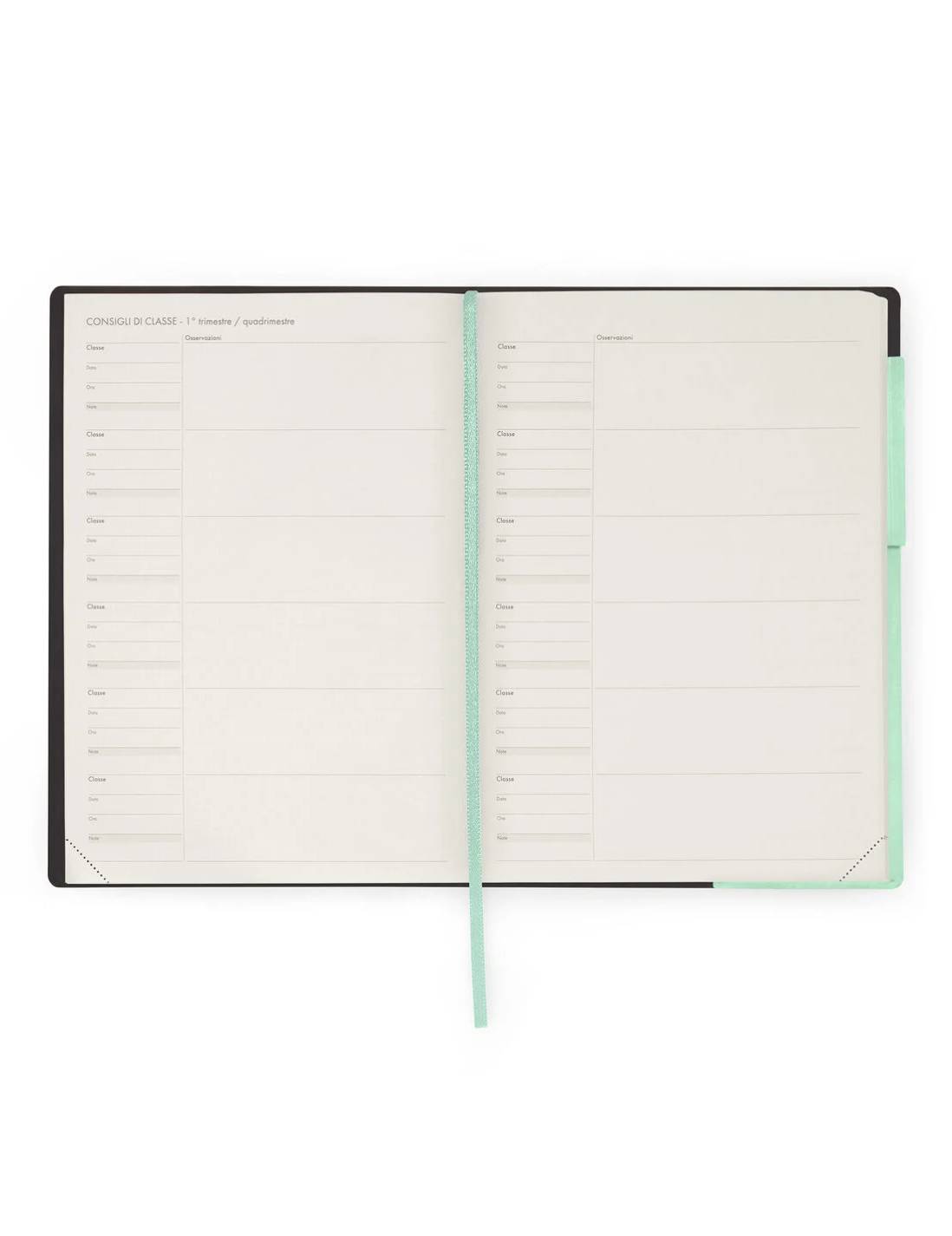 Agenda Settimanale Del Docente 13 Mesi 2025/2026 Legami Pastel Mint Large