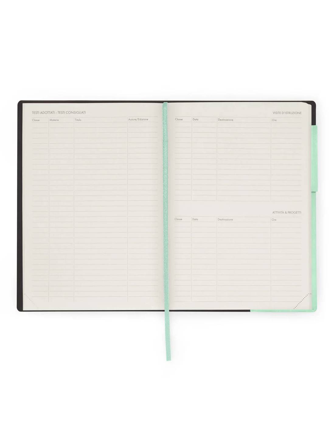 Agenda Settimanale Del Docente 13 Mesi 2025/2026 Legami Pastel Mint Large