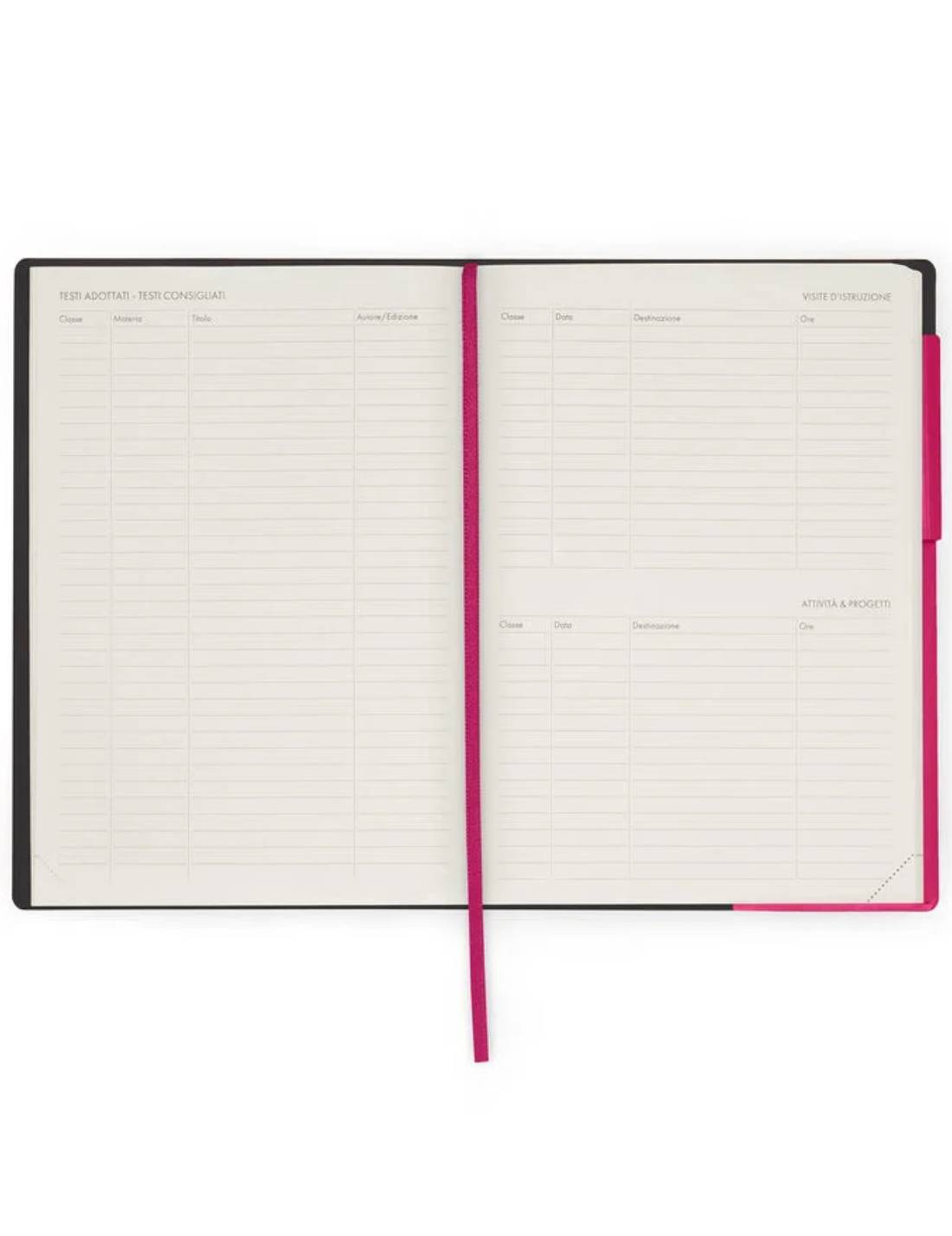 Agenda Settimanale Del Docente 13 Mesi 2025/2026 Legami Raspberry Large