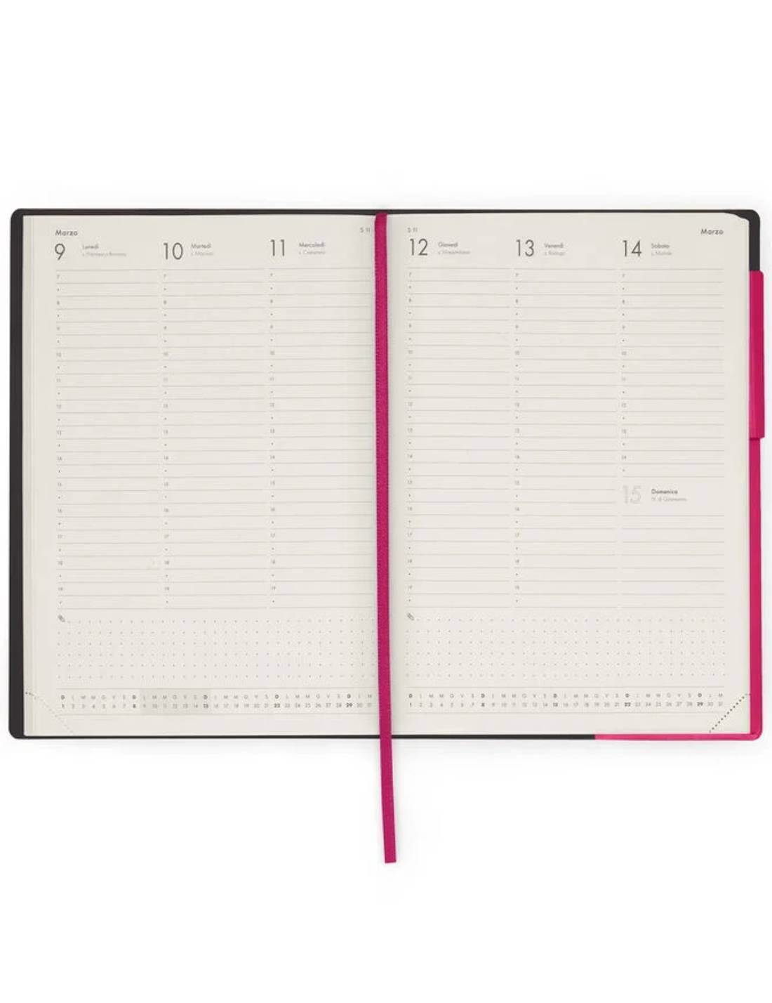 Agenda Settimanale Del Docente 13 Mesi 2025/2026 Legami Raspberry Large