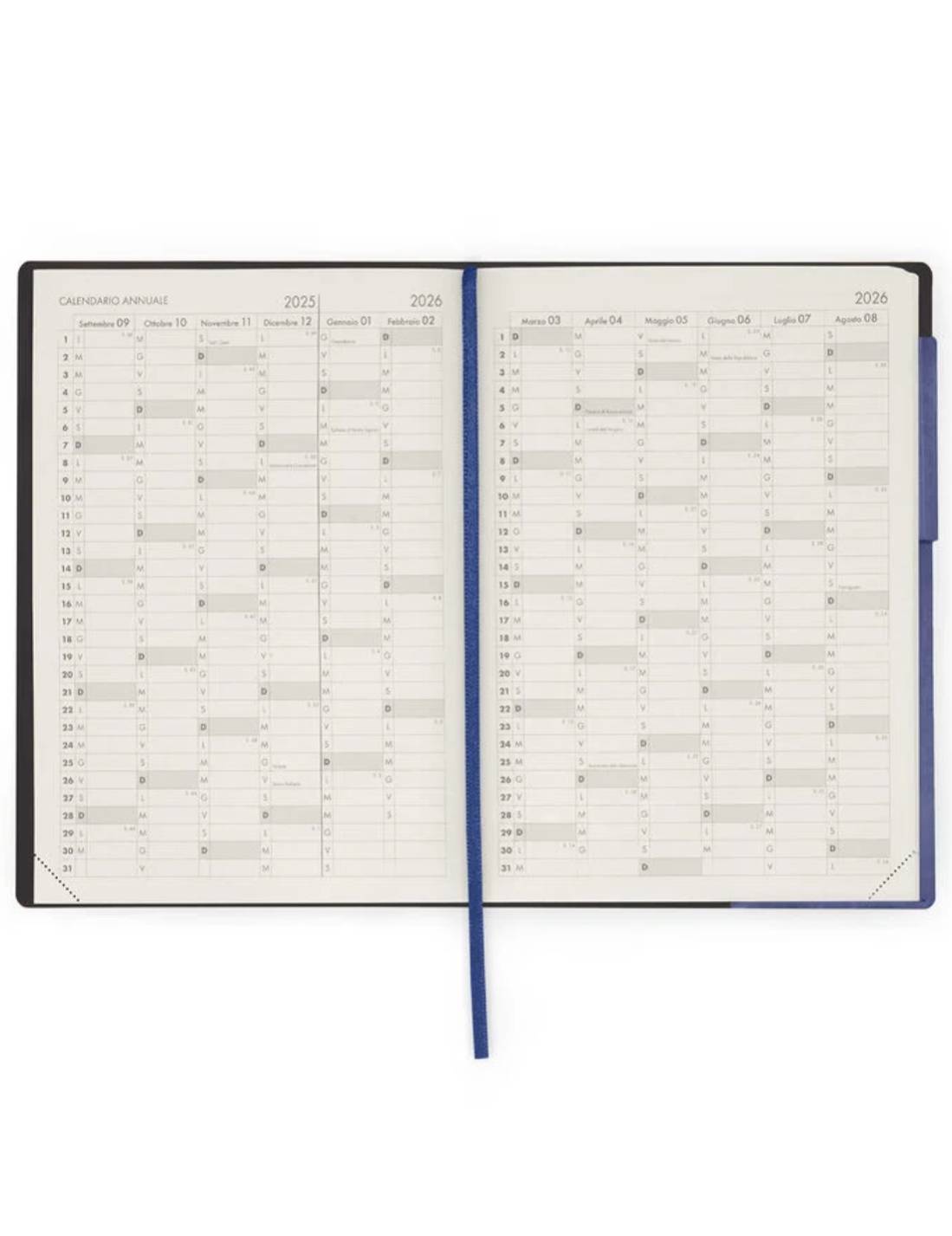 Agenda Settimanale Del Docente 13 Mesi 2025/2026 Legami Future Dusk Large