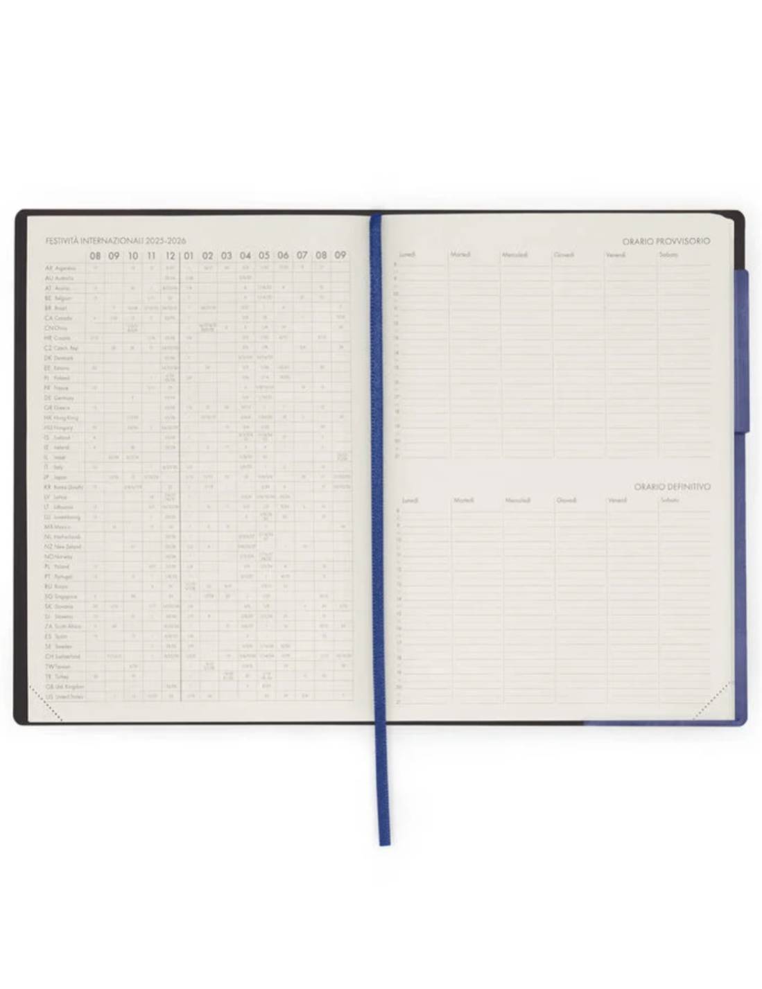 Agenda Settimanale Del Docente 13 Mesi 2025/2026 Legami Future Dusk Large