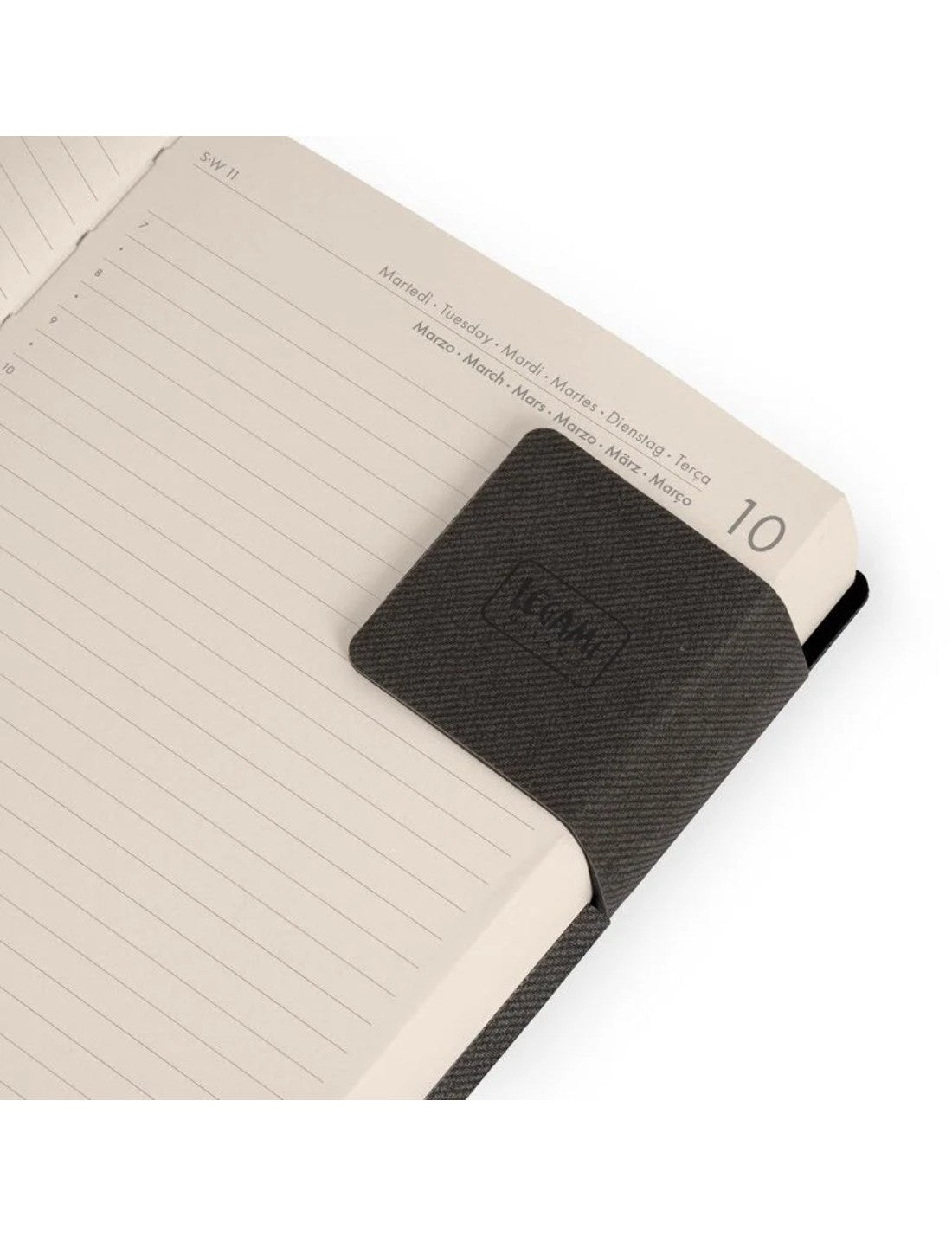 Agenda Giornaliera 16 Mesi 2025/2026 Legami Deep Graphite Small