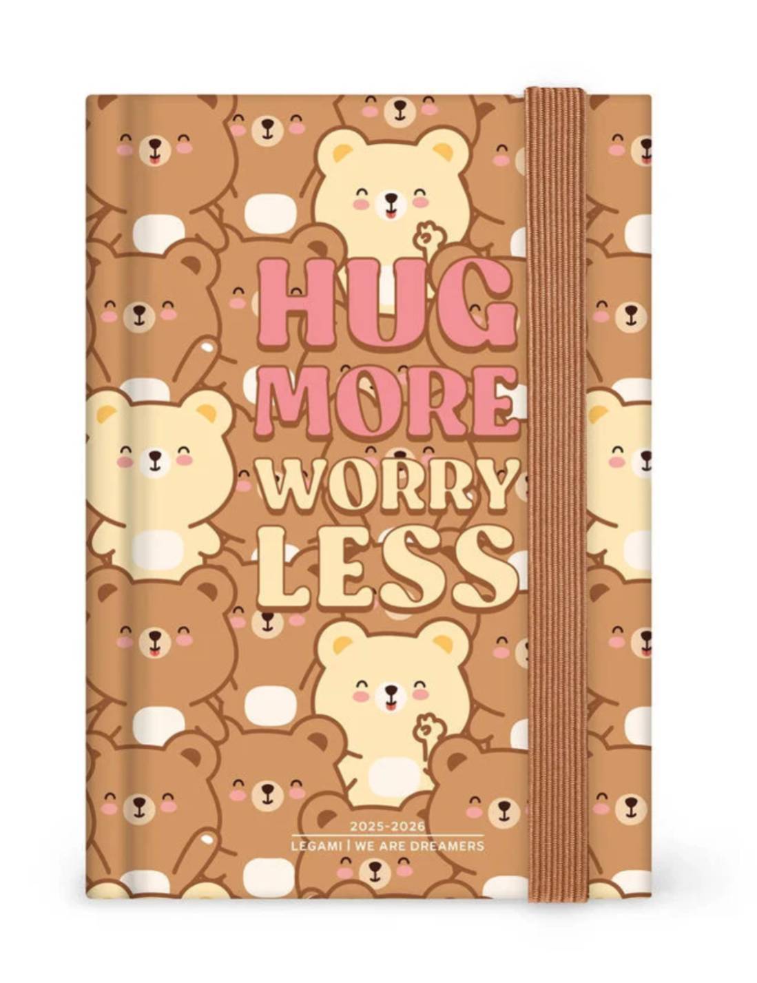 Agenda Giornaliera Fotografica 16 Mesi 2025/2026 Legami Teddy Bear Small