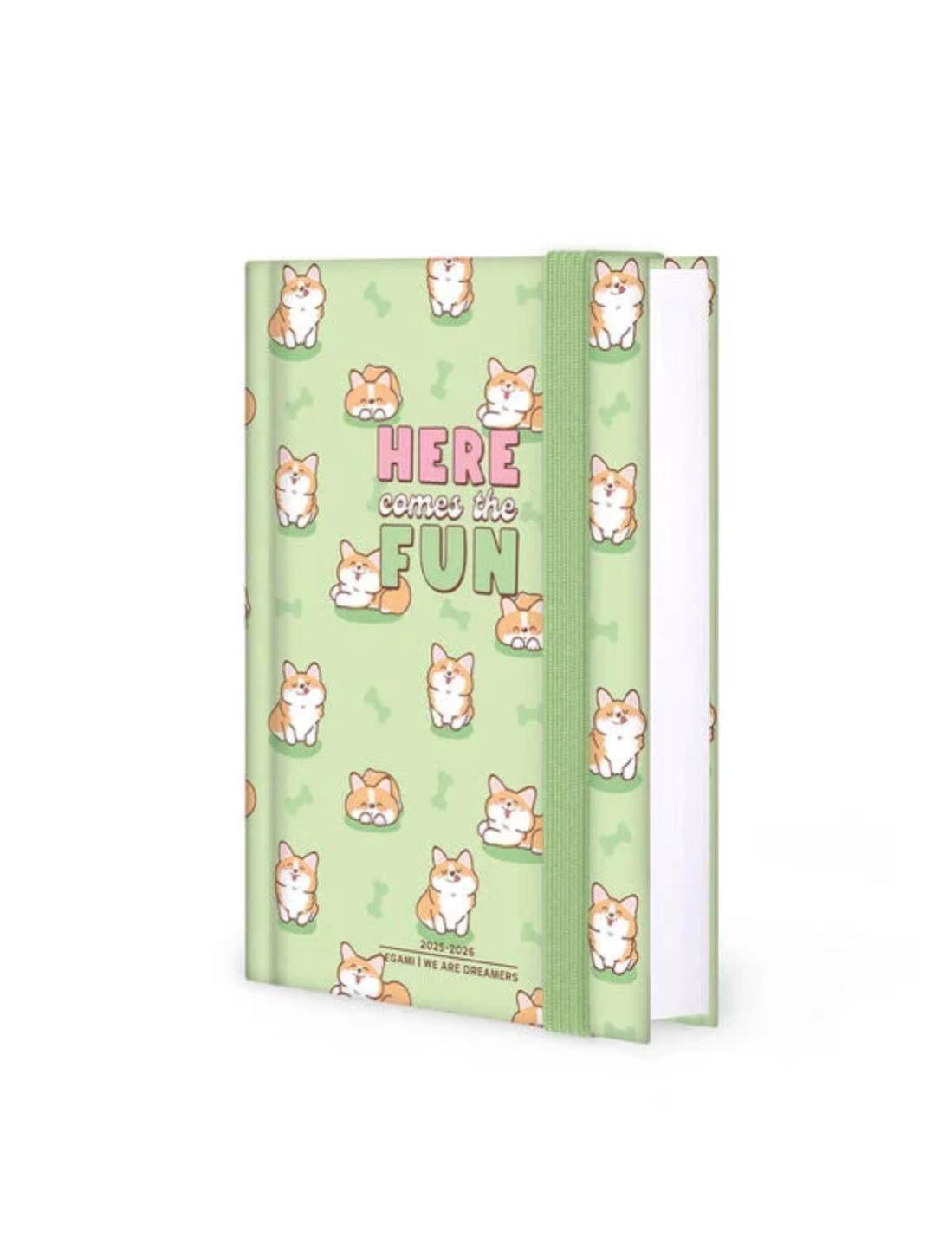 Agenda Giornaliera Fotografica 16 Mesi 2025/2026 Legami Corgi Small