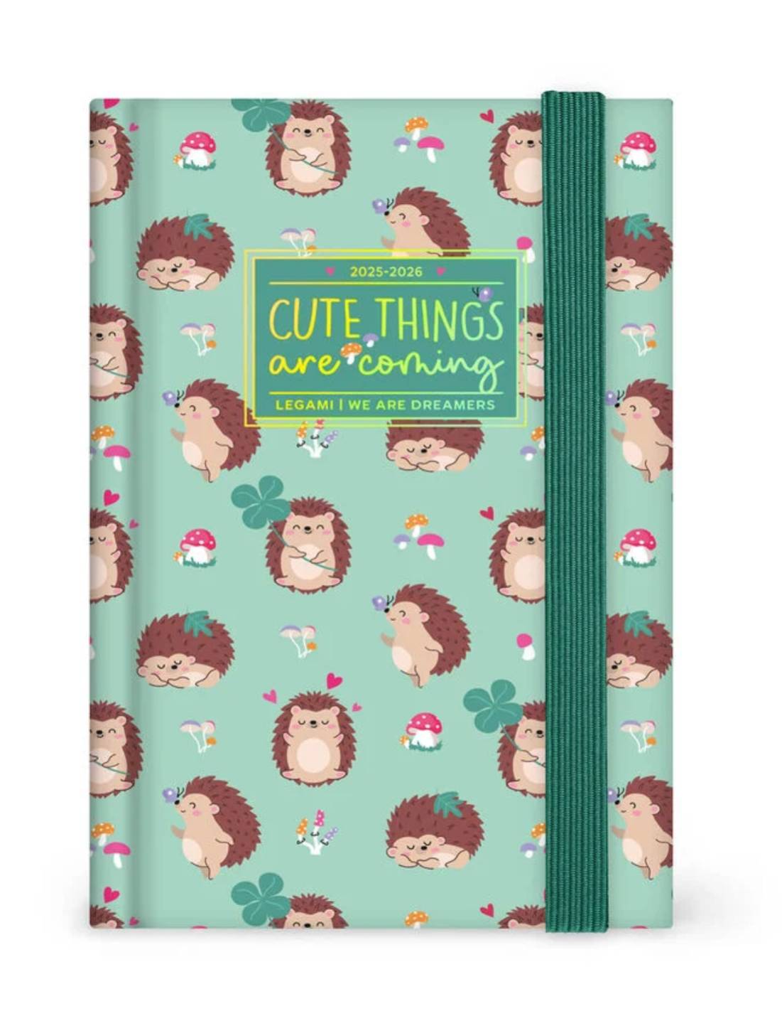 Agenda Giornaliera Fotografica 16 Mesi 2025/2026 Legami Hedgehog Small
