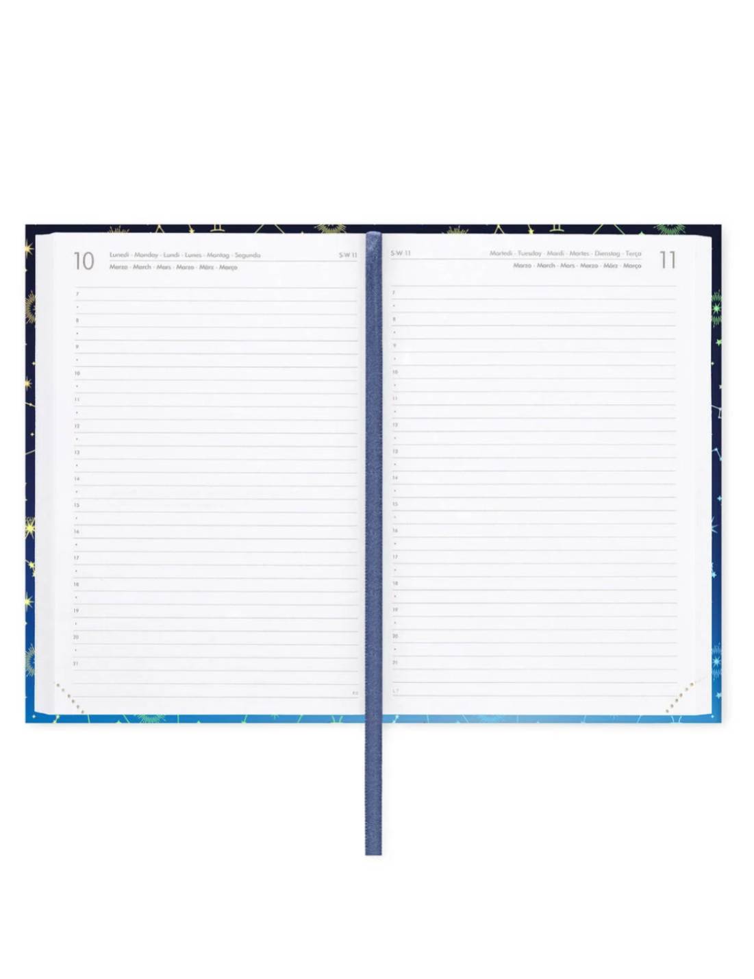 Agenda Giornaliera Fotografica 16 Mesi 2025/2026 Legami Stars Medium