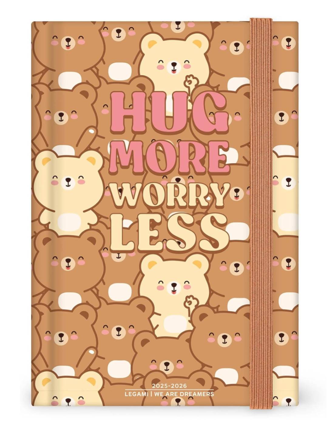 Agenda Giornaliera Fotografica 16 Mesi 2025/2026 Legami Teddy Bear Medium