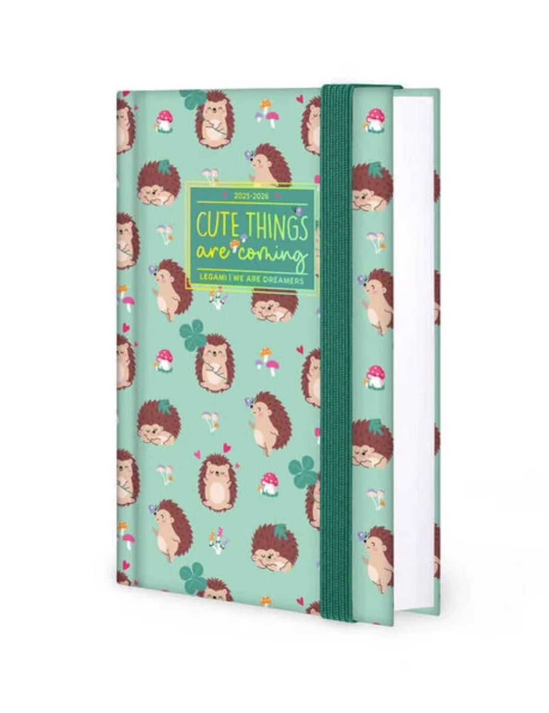 Agenda Giornaliera Fotografica 16 Mesi 2025/2026 Legami Hedgehog Medium