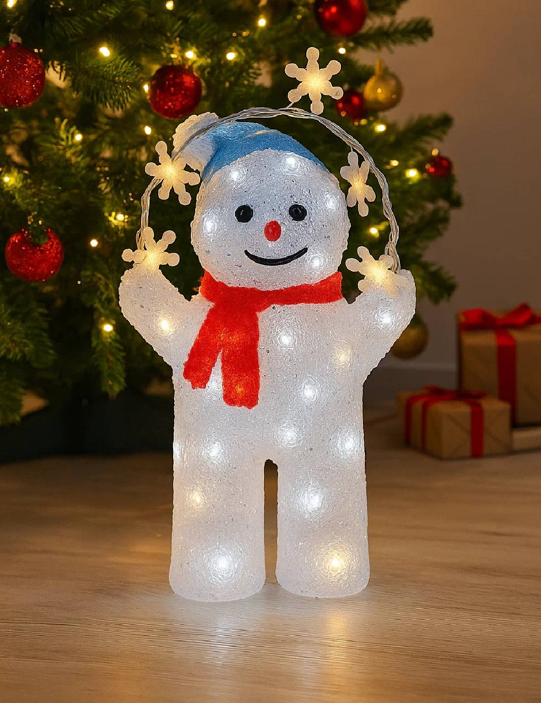 Decorazione Natalizia Figure Assortite 40 LED 30cm