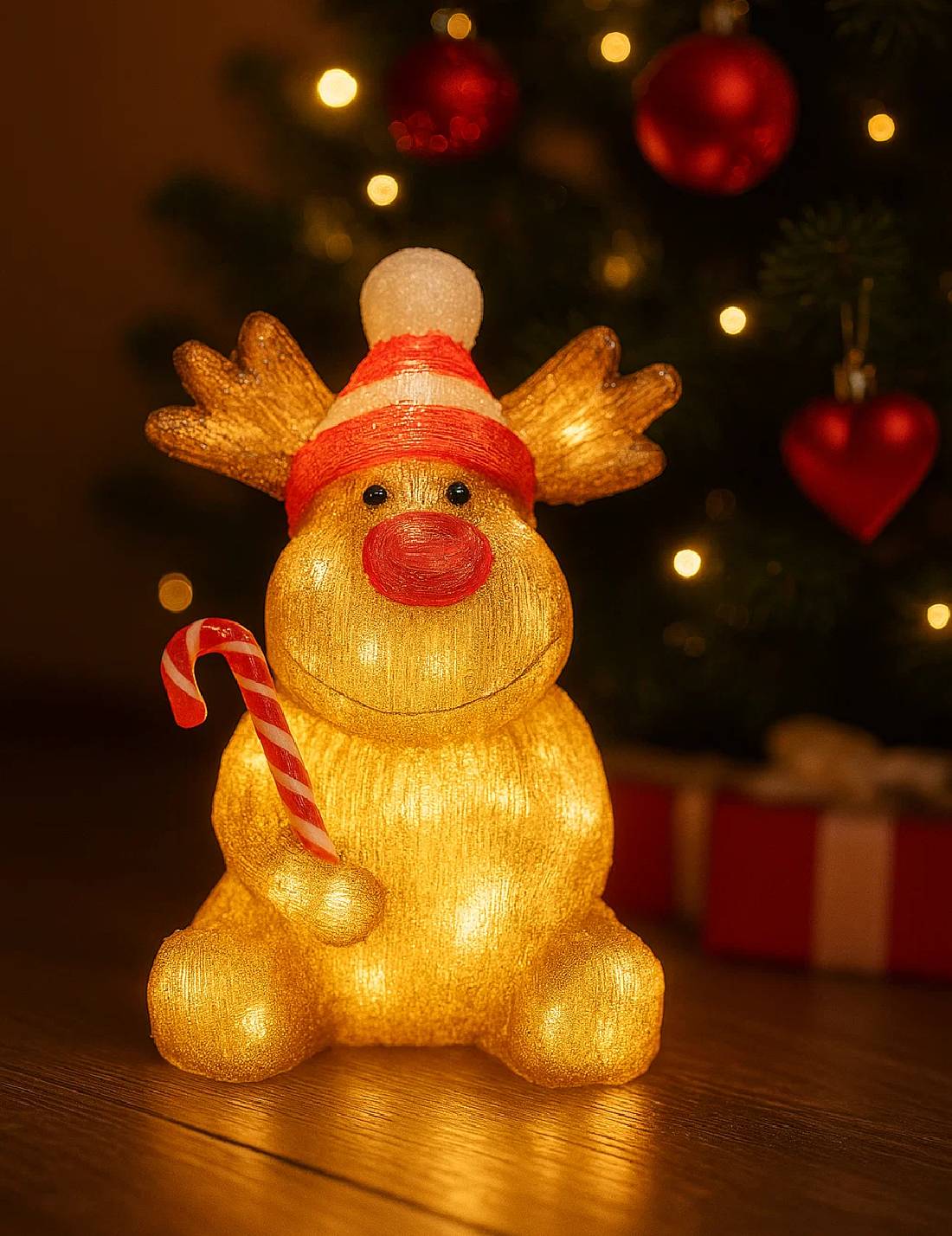 Decorazione Natalizia Figure Assortite 50 LED 40cm