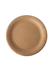 Piatti Piani Di Carta Kraft 23cm 20pz