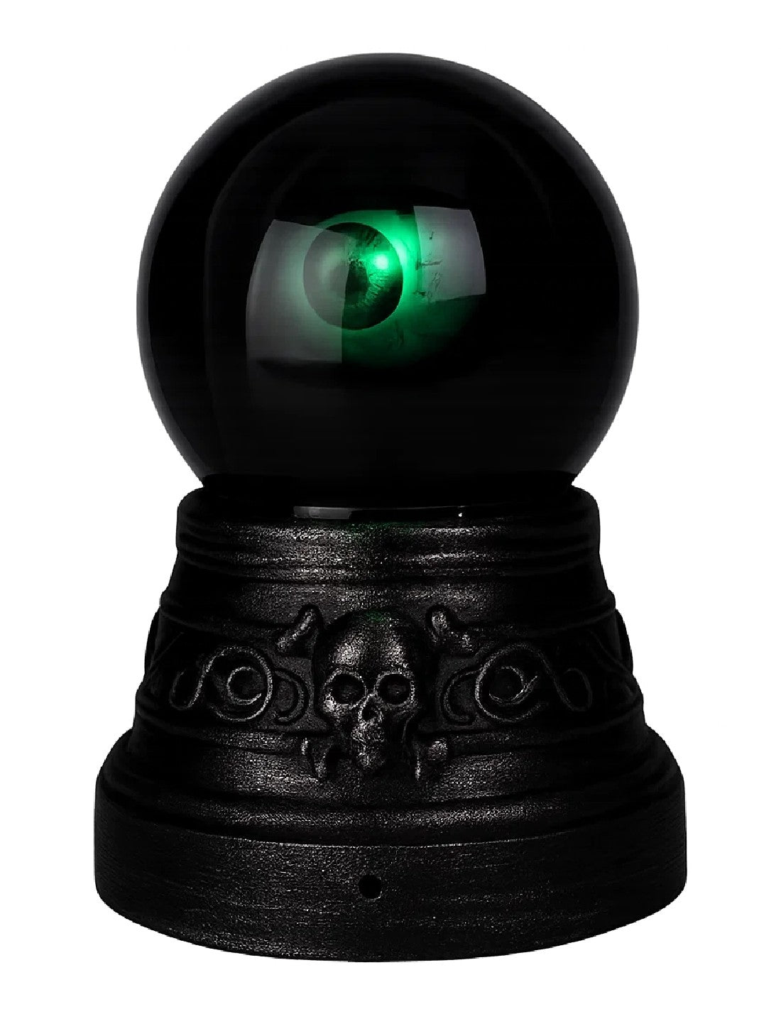 Decorazione Di Halloween Sfera Di Cristallo Animata Con Occhio 18cm