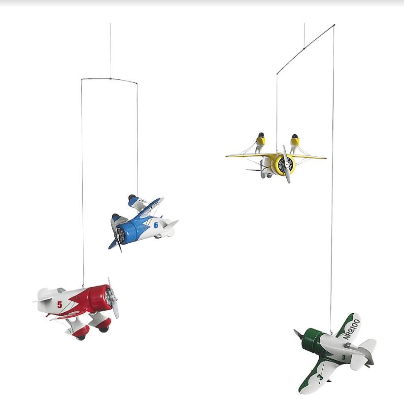 Aerei Gee Bee Girevoli Accessorio Cameretta