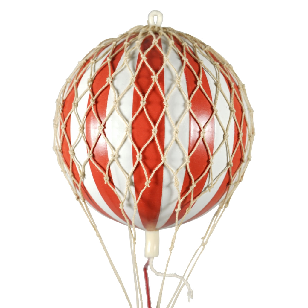 Mongolfiera Red White Accessorio Cameretta 13cm