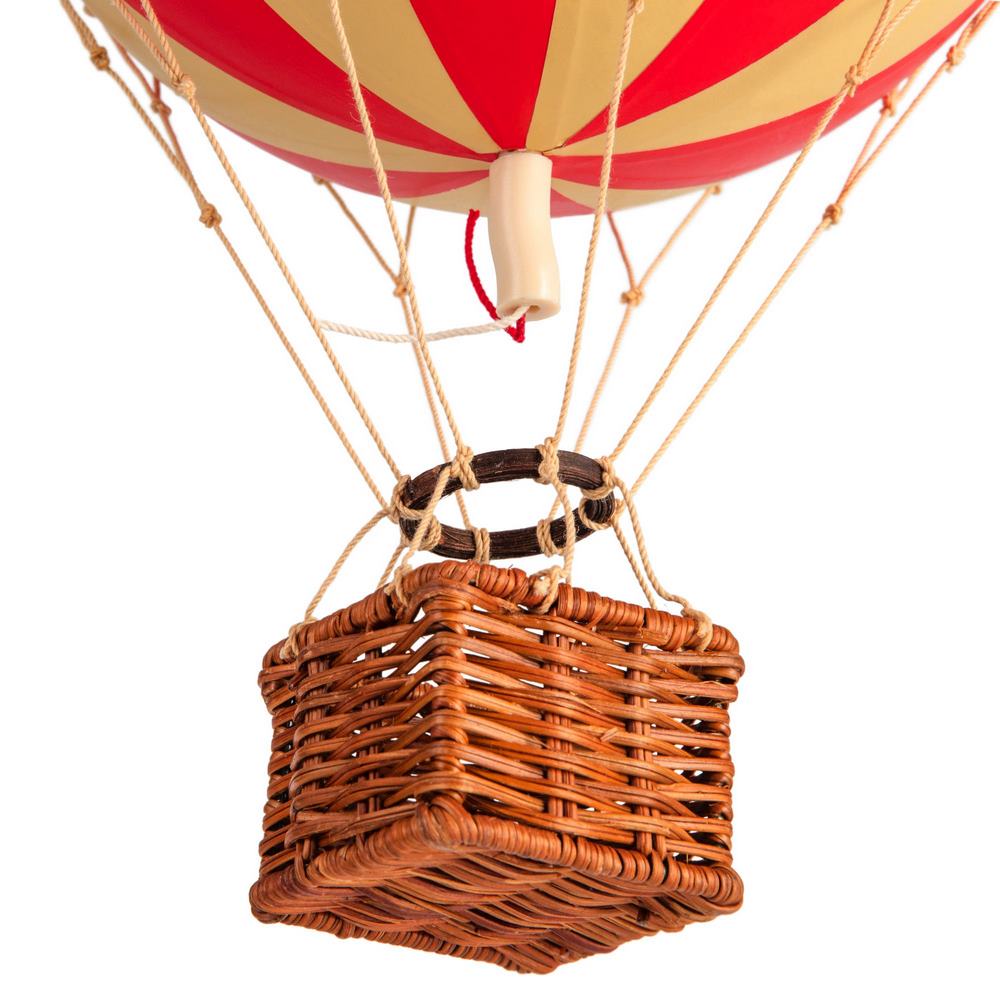 Mongolfiera Double Red Accessorio Cameretta 30cm