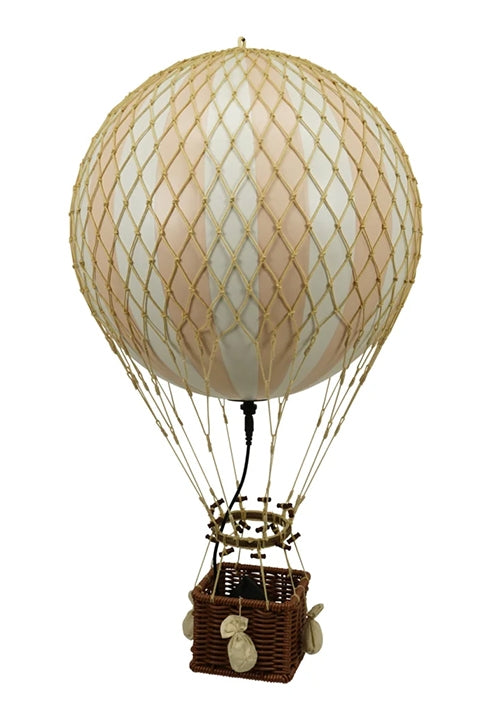 Mongolfiera Led Rosa Accessorio Cameretta 30cm