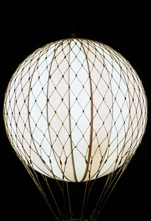 Mongolfiera Led Rosa Accessorio Cameretta 30cm