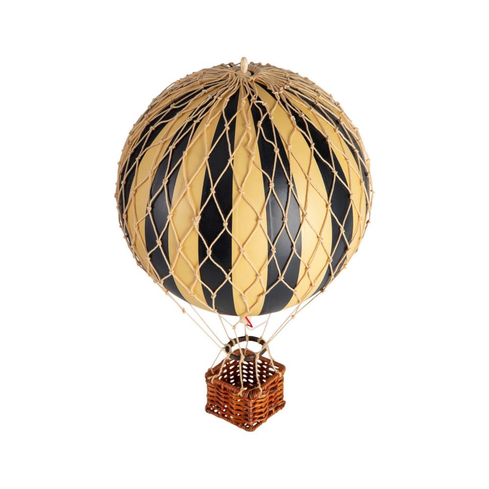 Mongolfiera Black E Avorio Accessorio Cameretta 30cm