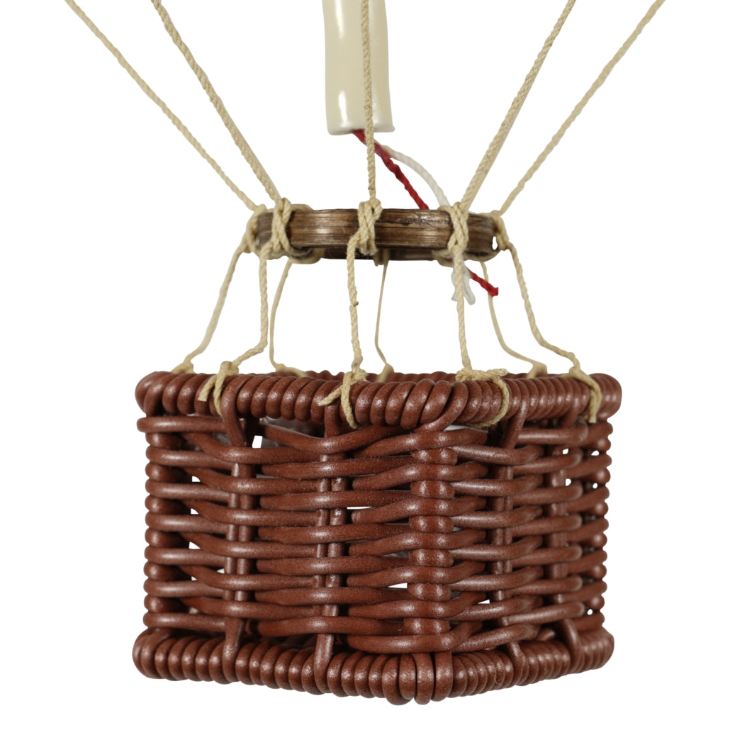Mongolfiera Red White Accessorio Cameretta 30cm