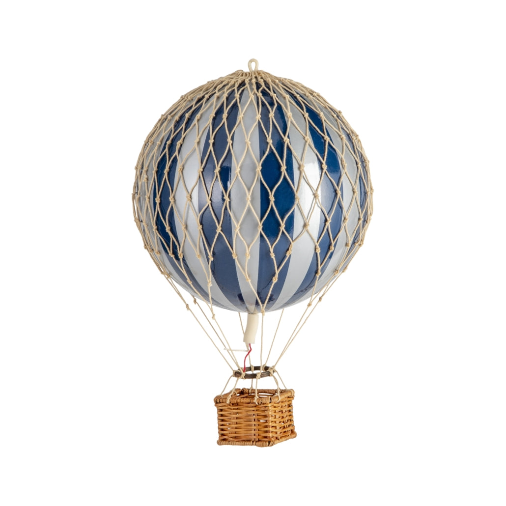Mongolfiera Silver Navy Accessorio Cameretta 30cm