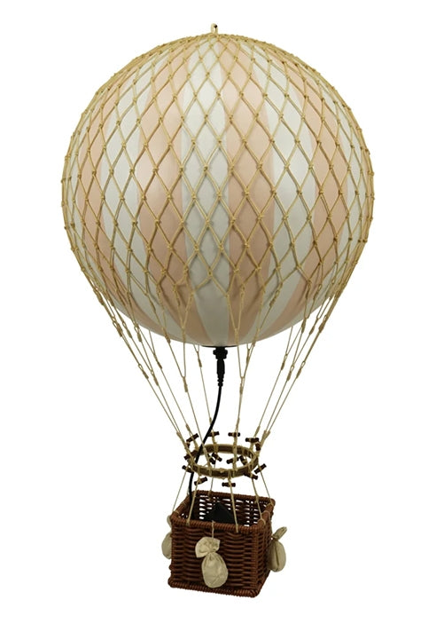 Mongolfiera Led Rosa Accessorio Cameretta 56cm