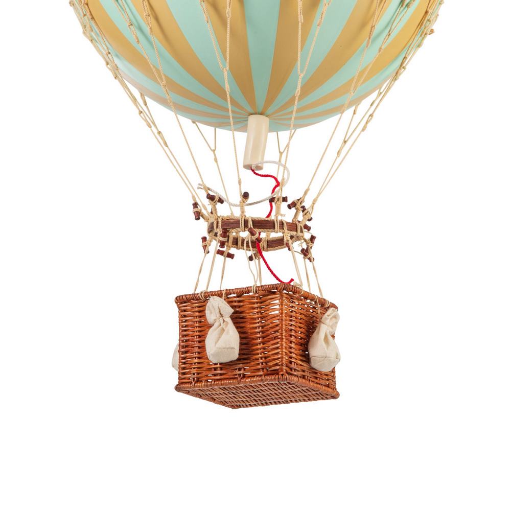 Mongolfiera Arcobaleno Mint Accessorio Cameretta 56cm