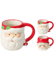 Tazza Natalizia Babbo E Mamma Natale 10cm